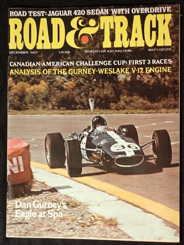 Road track dec 1967 - &, dec.1967-triumph