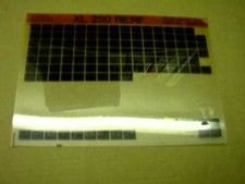HONDA XL250 XL 250 RE RF GEN PARTS CATALOGUE MICROFICHE