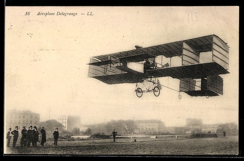 Postcard aéroplane - postcard,