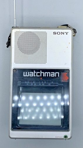 Vintage 1986 sony watchman - vintage,