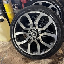 22" range rover alloy wheels and tyres 22"