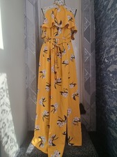 Floral Maxi Split Dress - Size 14 - Primark