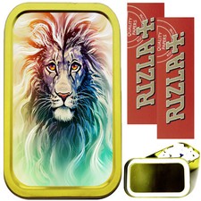 OLD LION SMOKING SET, GOLD 1oz