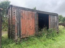 Railway Carriage Wagon Frame Shepherds Hut Glamping Pod Home Office Project