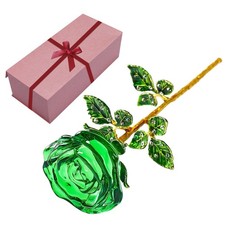 Single Crystal Rose Decorative