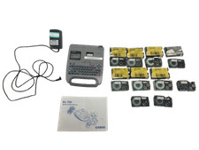 Casio KL-750 Label Printer Bundle with Tapes Manual and Adapter #CH