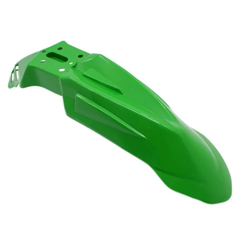 Front fender mudguard green - front,