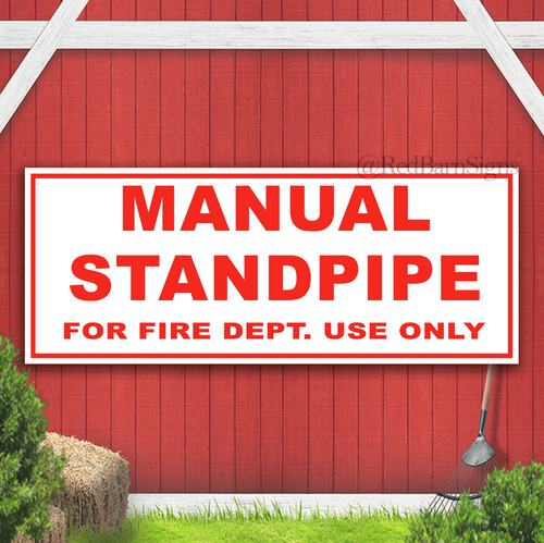 Manual standpipe for fire - standpipe,