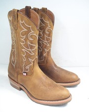 DOUBLE H MEN'S 11.5 D TAN GEL