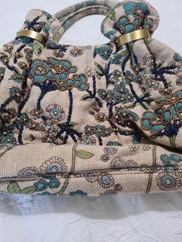 Patterned blue cloth and - patterned,
