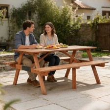 Picnic table set with - picnic,