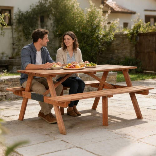 Picnic table set - picnic, 4