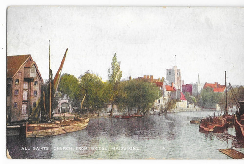 Postcard maidstone all - ,