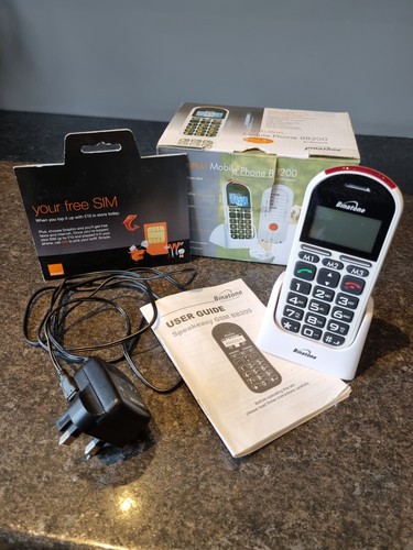 Big button mobile - big, bb200