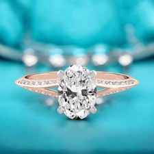 Engagement Ring 1.60 Ct IGI