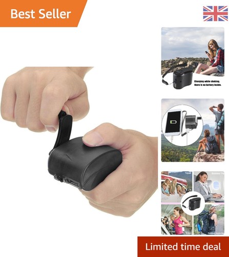 Emergency hand crank generator - hand,
