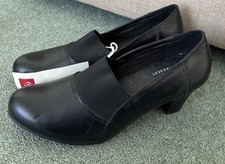 Cotton Traders Black Leather