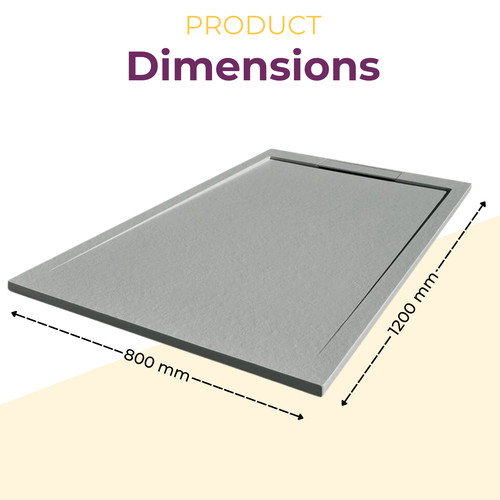 Grey slate effect stone resin - grey,