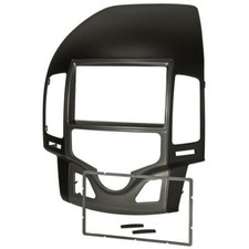 Double DIN radio faceplate