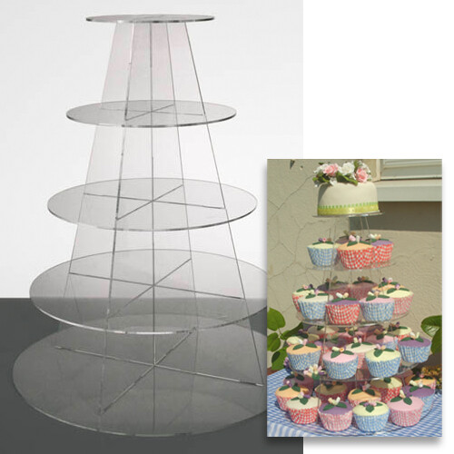 Cupcake stand tier round - stand, 5