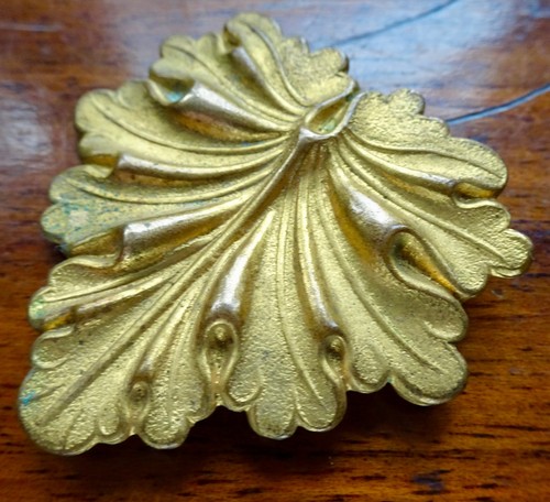 Antique art deco ornate leaf - antique,