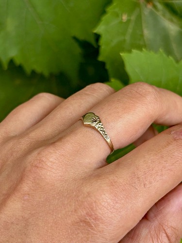 Vintage 9ct yellow - yellow, gold