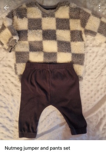 Nutmeg baby jumper and - nutmeg,