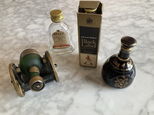 Vintage empty whisky - whisky, and