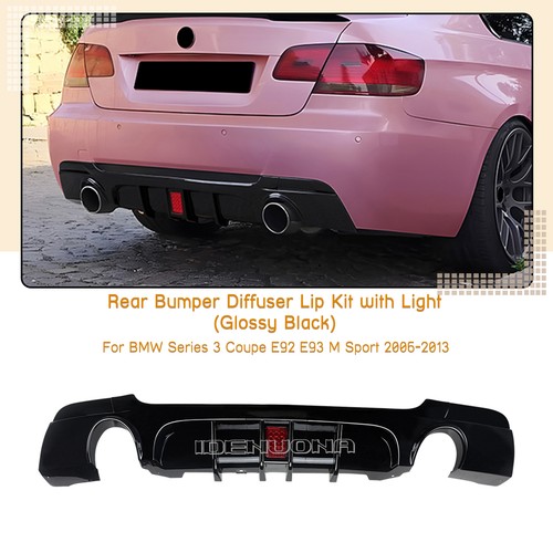 Car rear bumper diffuser lip - car,