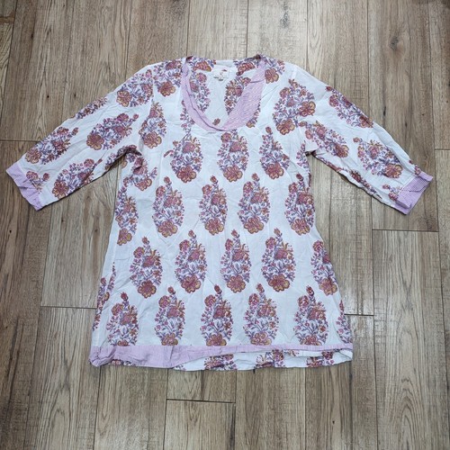 Anokhi white pink floral - anokhi,