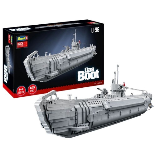 Revell brick system boat - system, u-boat