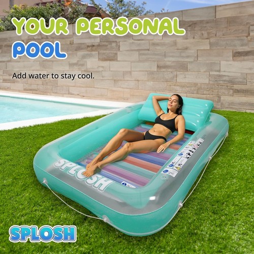 Inflatable pool bed lounger - inflatable,