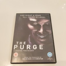 The Purge (DVD, 2013) Horror!