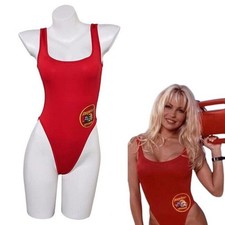 Baywatch Red Swimsuit Cosplay