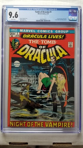 Tomb dracula cgc - #1,