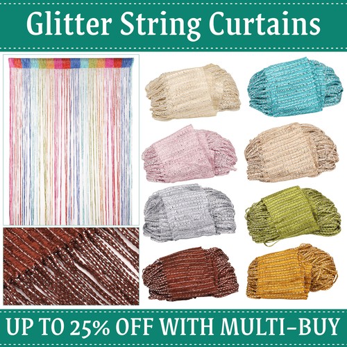 Curtain panels string door - curtain, fly