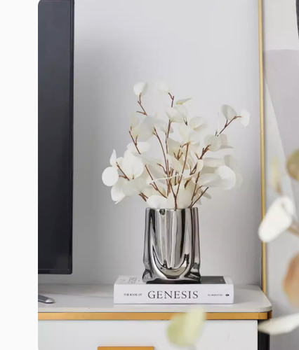 Large modern silver - large,
