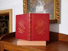 TAGORE Luxury Edition 1951 Master Cover THORVALD HENNINGSEN Leather Manual Cover