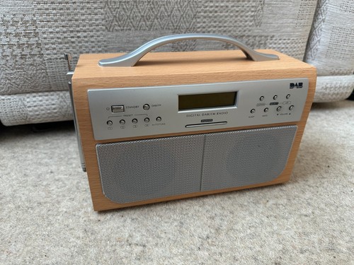 Portable dab clock radio - dab,