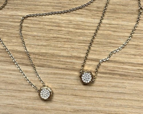 Swarovski hexagonal necklace - swarovski,