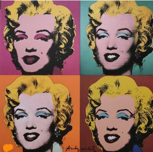 Andy warhol rare signed lovley - signed,