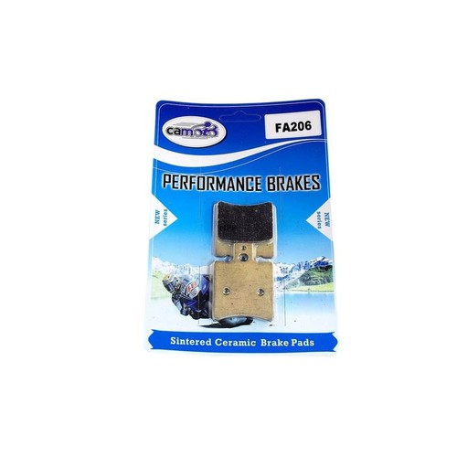 Sintered front brake - sintered, pads