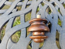 2 3/4" half round antique