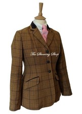 CHILDS EQUETECH MARLOW TWEED SHOWING JACKET SIZE 30