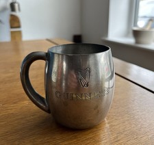 Vintage Guinness English Pewter Tankard. Made in Sheffield by Rand Stout Bar 