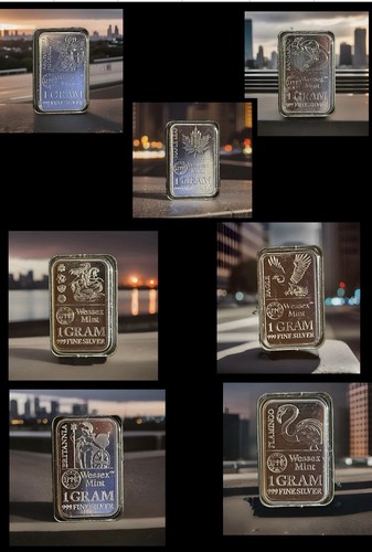 Wessex mint silver x7 - wessex,