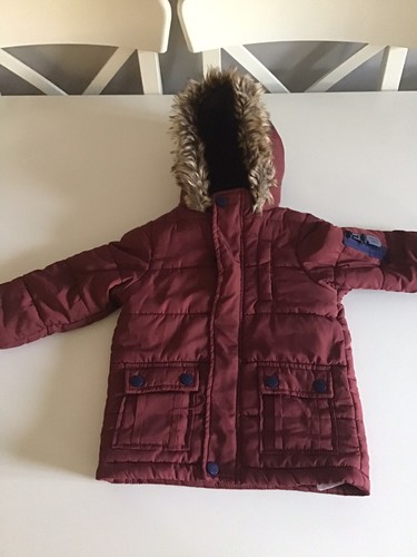 Mothercare boys padded parka - mothercare,