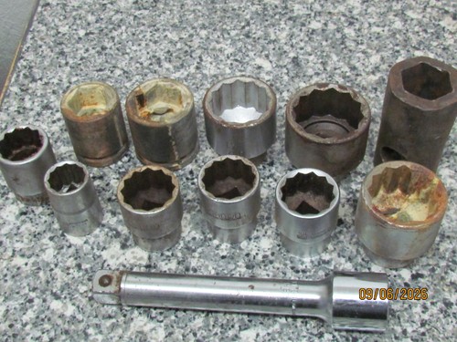 Large heavy duty sockets - heavy,