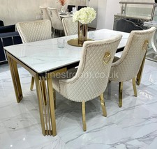 White Sorrento Dining Table