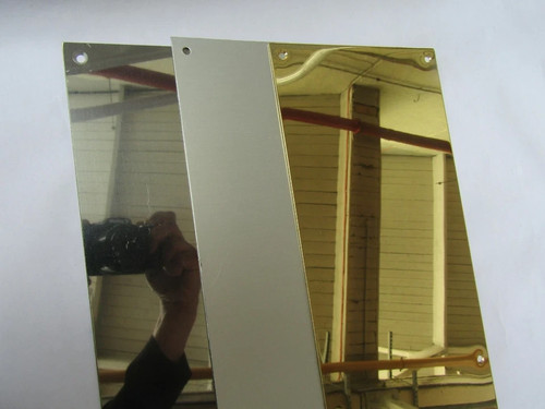 Door kick plate - door, metal